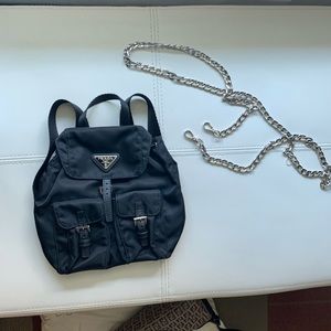 Prada Micro / Mini Backpack Crossbody